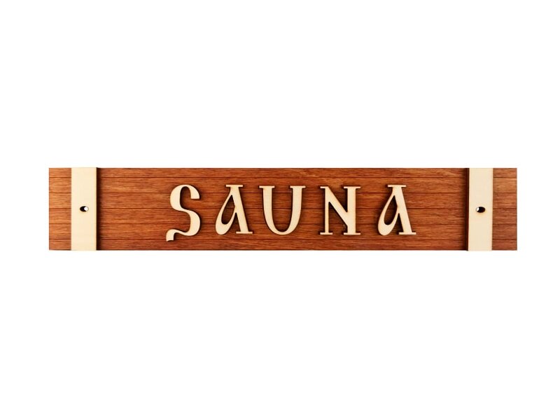 Табличка для бани SAUNA (Б-02) от компании Техника в дом - фото 1