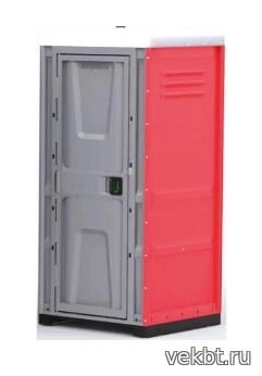 Туалетная кабина Toypek красная от компании Техника в дом - фото 1