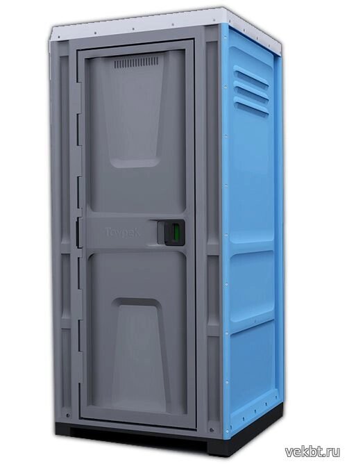 Туалетная кабина Toypek синяя от компании Техника в дом - фото 1