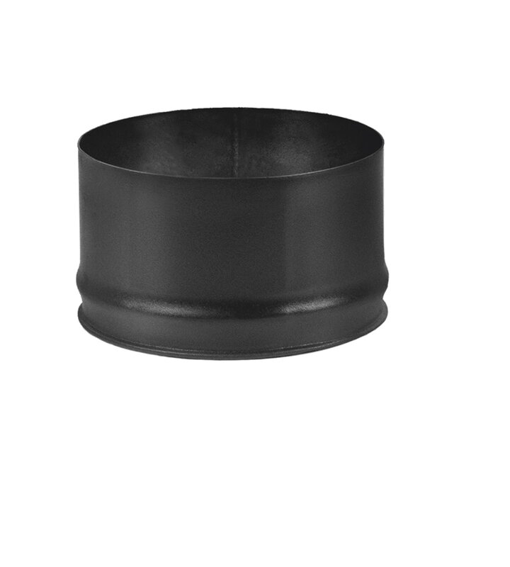 Заглушка BLACK глухая внутренняя (AISI 430/0,5 мм) д. 115 от компании Техника в дом - фото 1