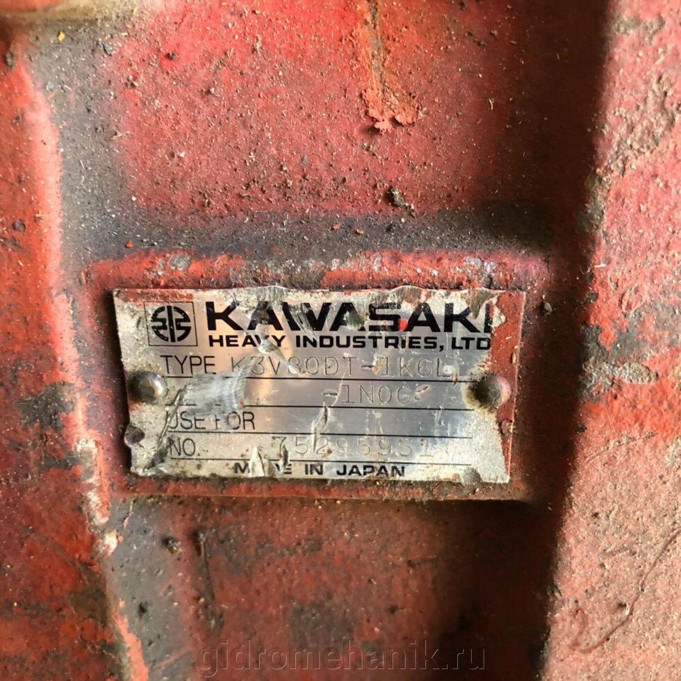 Гидронасос KAWASAKi K3V80DT (Б/у) от компании Гидромеханик - фото 1