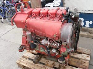 Ремонт двигателя гидравлического экскаватора-перегружателя Atlas МН400