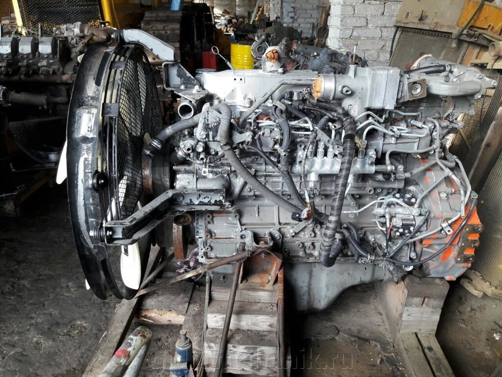 Ремонт двигателя экскаватора HITACHI ZX220W-3 - характеристики
