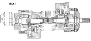 Ремонт гидронасоса Caterpillar (CAT) VRD63