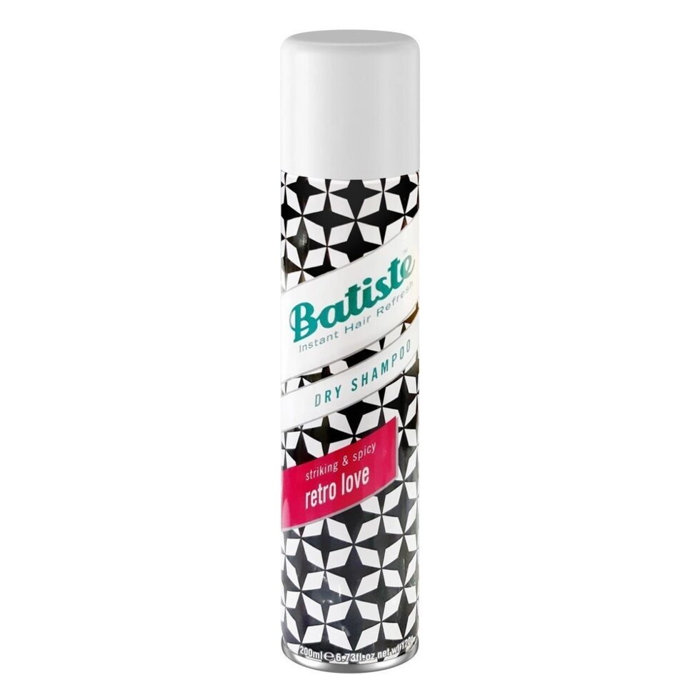 Batiste Retro Love (поразительный и пряный)- сухой шампунь, 200 мл. от компании Интернет-магазин "Well-cosmetics" - фото 1