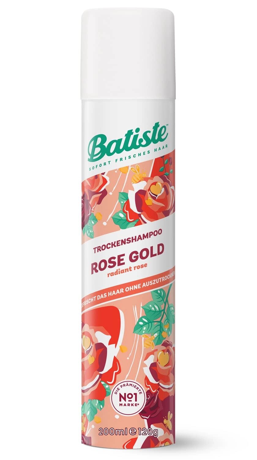 Batiste Rose Gold (сияющая роза) - сухой шампунь, 200 мл. от компании Интернет-магазин "Well-cosmetics" - фото 1