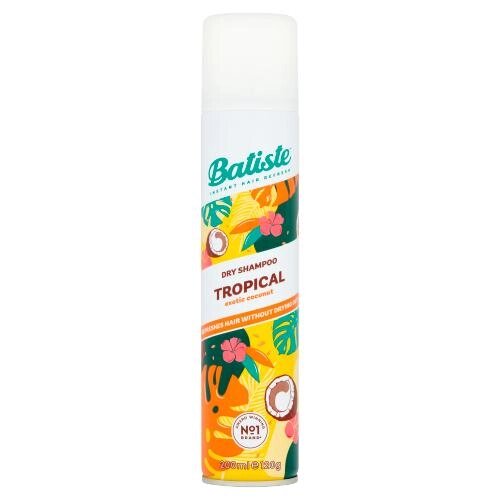 Batiste Tropical - сухой шампунь (кокос и экзотика), 200 мл.