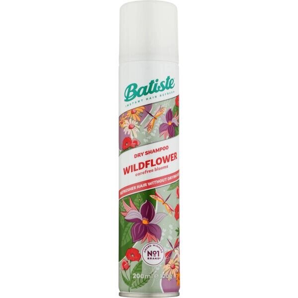 Batiste Wild Flower (беззаботные цветы)  - сухой шампунь, 200 мл. от компании Интернет-магазин "Well-cosmetics" - фото 1