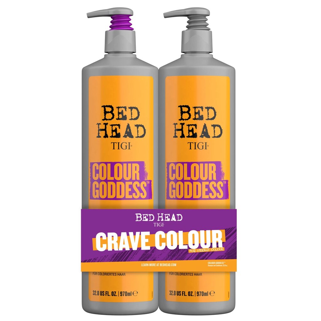 Bed Head Colour Goddess Kit - шампунь и кондиционер для окрашенных волос, 2х970 мл. от компании Интернет-магазин "Well-cosmetics" - фото 1