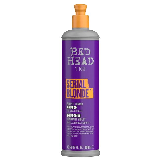 Bed Head Serial Blonde Purple Toning Shampoo - тонирующий шампунь для блондинок, 400 мл. от компании Интернет-магазин "Well-cosmetics" - фото 1