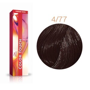 Color Touch 4/77 (горячий шоколад) - тонирующая краска для волос, 60 мл.