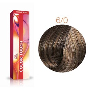 Color Touch 6/0 (тёмный блонд) - тонирующая краска для волос, 60 мл.