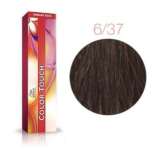 Color Touch 6/37 (темный блонд золотисто-коричневый) - тонирующая краска для волос, 60 мл.