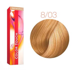 Color Touch 8/03 (светло-русый натуральное золото) - тонирующая краска для волос, 60 мл.