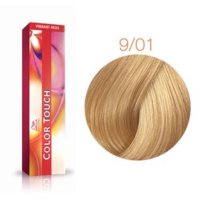 Color Touch 9/01 (очень светлый блонд песочный) - тонирующая краска для волос, 60 мл.