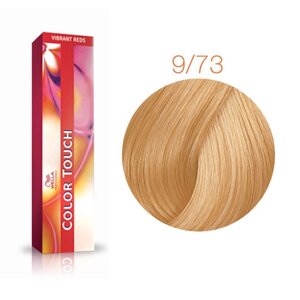 Color Touch 9/73 (оч. светлый блонд коричнево-золотистый) - тонирующая краска для волос, 60 мл.