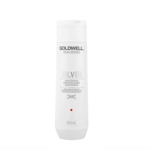 Goldwell Dualsenses Silver Shampoo - корректирующий шампунь для седых и светлых волос, 250 мл.