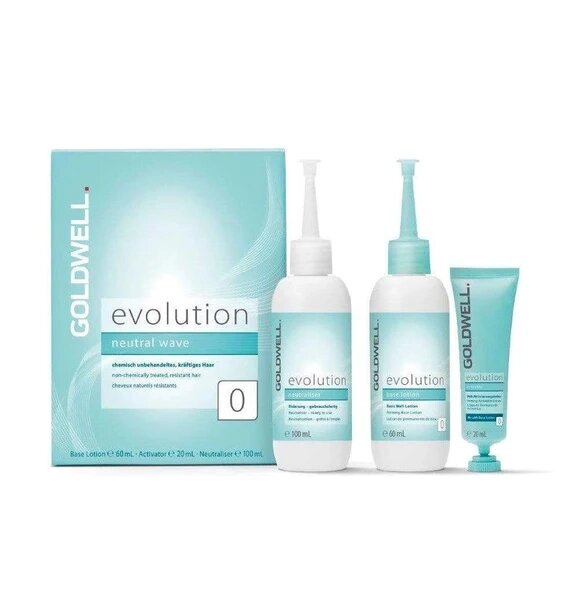 Goldwell Evolution Neutral Wave 0 Set - набор для химической завивки для густых, неокрашенных волос. от компании Интернет-магазин "Well-cosmetics" - фото 1