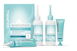 Goldwell Evolution Neutral Wave 1 Set - набор для химической завивки нормальных или тонких волос.