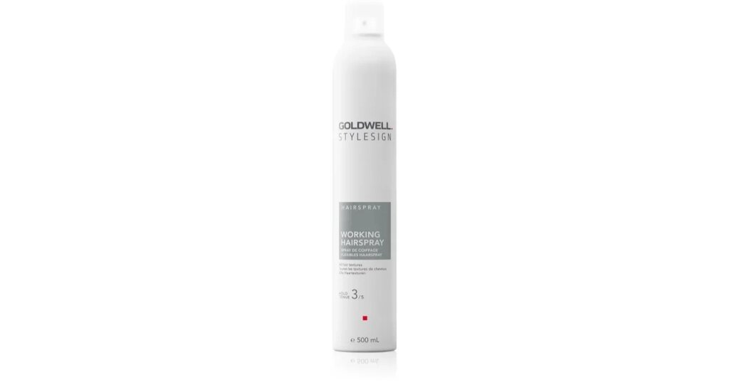 Goldwell StyleSign Working Hairspray - лак-блеск для волос средней фиксации, 500 мл. от компании Интернет-магазин "Well-cosmetics" - фото 1