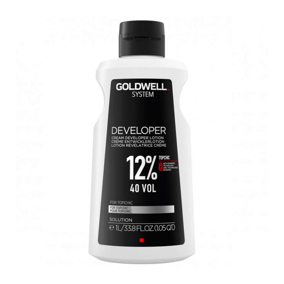 Goldwell System Developer Cream Lotion 12% 40Vol (for Topchic) - Окислитель для краски, 1000мл. от компании Интернет-магазин "Well-cosmetics" - фото 1