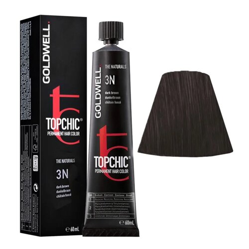 Goldwell Topchic 3N - стойкая крем-краска, 60мл.