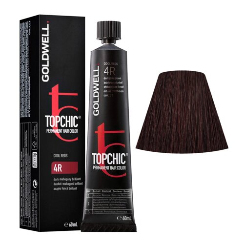 Goldwell Topchic 4R - стойкая крем-краска, 60мл.