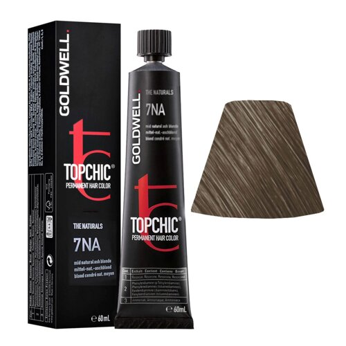 Goldwell Topchic 7NA - стойкая крем-краска, 60мл.