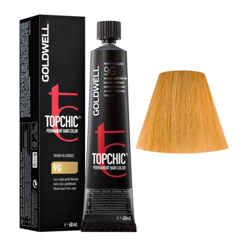 Goldwell Topchic 9G - стойкая крем-краска, 60мл.