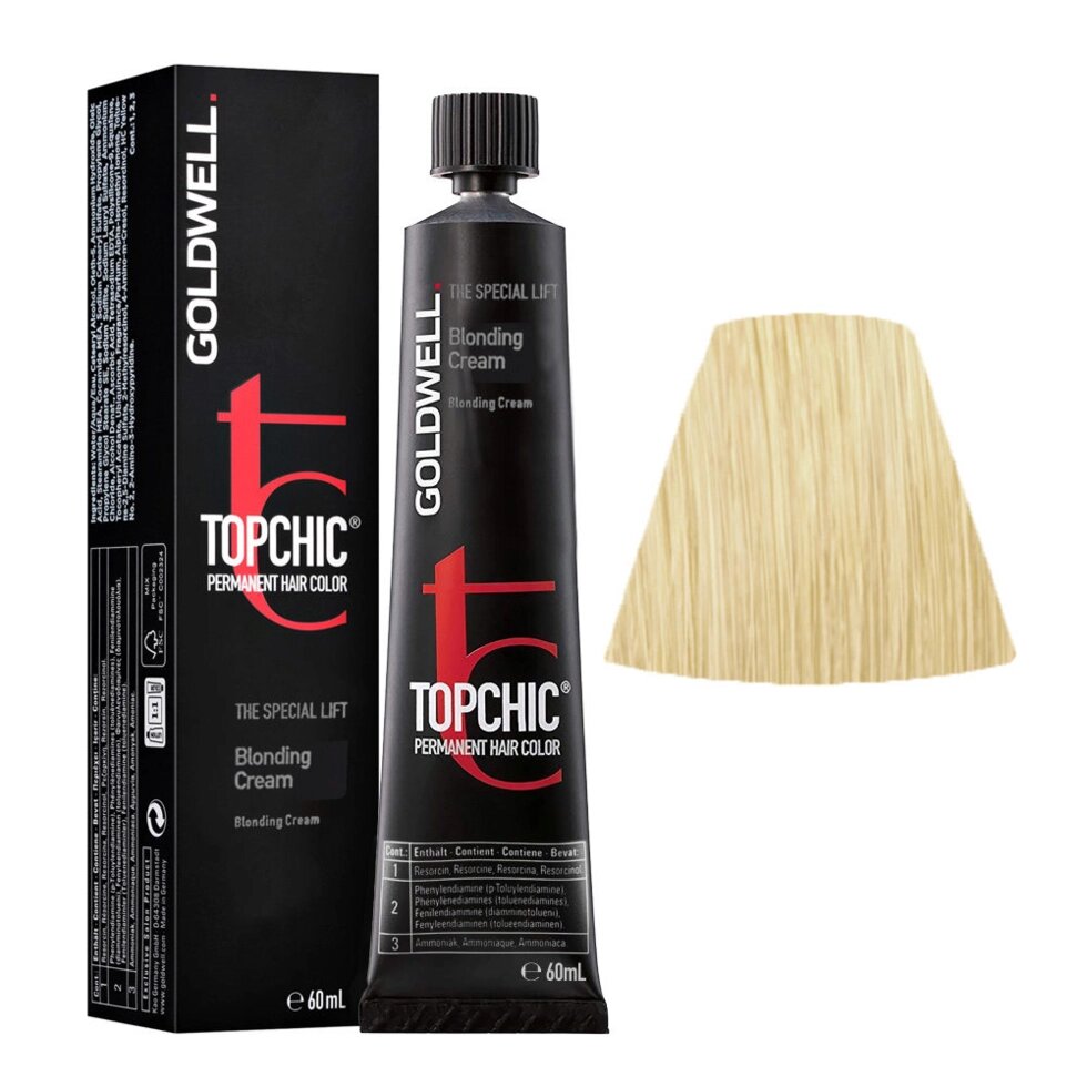 Goldwell Topchic Blonding Cream - стойкая крем-краска, 60мл. от компании Интернет-магазин "Well-cosmetics" - фото 1