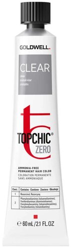 Goldwell Topchic ZERO Clear (Clear) - стойкая безаммиачная крем-краска, 60мл.