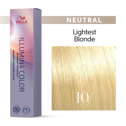 Illumina Color 10/яркий блонд) - стойкая крем краска, 60 мл.