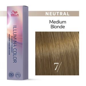 Illumina Color 7/блонд)- стойкая крем краска, 60 мл.