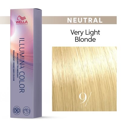 Illumina Color 9/ (очень светлый блонд) - стойкая крем краска, 60 мл. от компании Интернет-магазин "Well-cosmetics" - фото 1