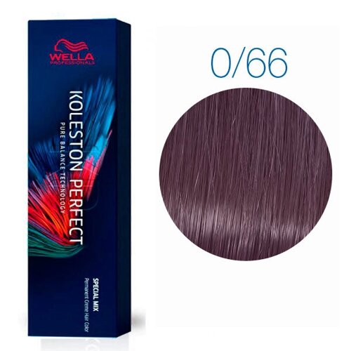 Koleston Perfect Me+ Special Mix 0/66 (Фиолетовый интенсивный) - стойкая краска, 60 мл.