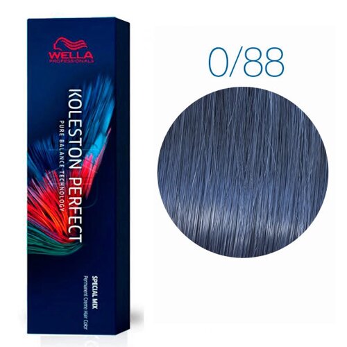 Koleston Perfect Me+ Special Mix 0/88 (Синий интенсивный) - стойкая краска, 60 мл.