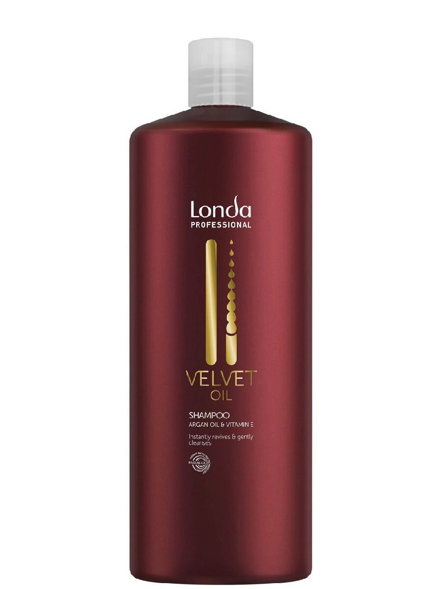 Londa 1000 ml. Velvet Oil Shampoo - шампунь с аргановым маслом, 1000 мл. от компании Интернет-магазин "Well-cosmetics" - фото 1