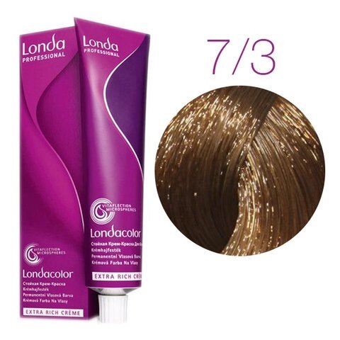 Londa Color Extra Rich 7/3 (блонд золотистый) - стойкая крем-краска для волос, 60 мл. от компании Интернет-магазин "Well-cosmetics" - фото 1