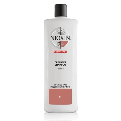 NIOXIN System 4 Cleanser shampoo - очищающий шампунь Система 4, 1000 мл.
