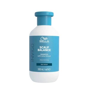 Wella (300 мл) Invigo Scalp Balance Deep Cleansing Shampoo - очищающий шампунь.