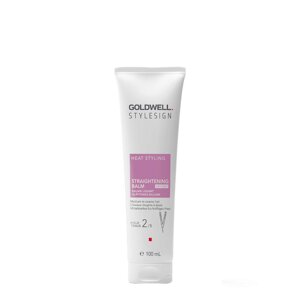 Goldwell Stylesign Heat Straightening Balm - разглаживающий кондиционер, 100 мл.