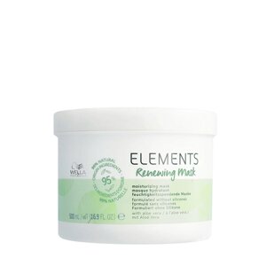 Wella 500 мл. Elements Renewing mask - регенерирующая маска (без парабенов).