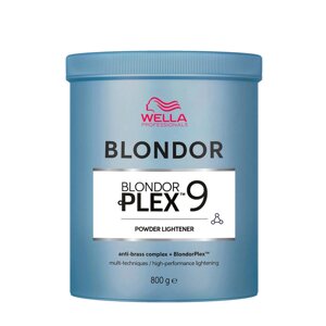 Wella Blondor°Plex 9 - обесцвечивающая пудра без образования пыли, 800 гр.