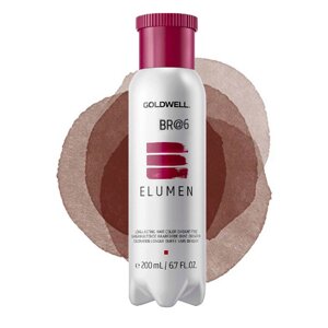 Goldwell Elumen BR@6 - коричнево-красный, 200 мл.