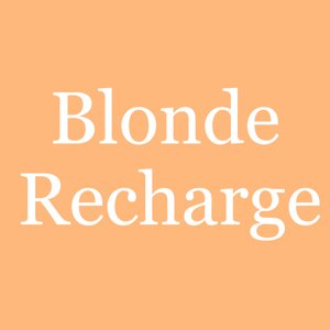 Blonde Recharge