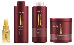 Londa Velvet Oil - линия для восстановления волос с аргановым маслом и витамином Е