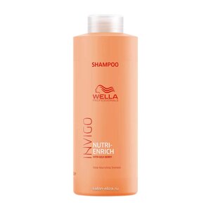 Wella Invigo Nutri-Enrich Deep Nourishing Shampoo - питательный шампунь, 1000 мл.