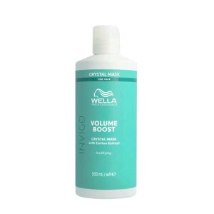 Wella Invigo Volume Boost Crystal Mask - уплотняющая кристалл-маска, 500 мл.