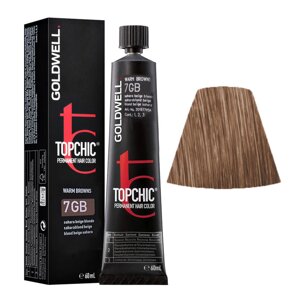 Goldwell Topchic 7GB - стойкая крем-краска, 60мл.