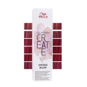 Wella Color Fresh Create Vintage Blush - безаммиачный полустойкий краситель, 60 мл.